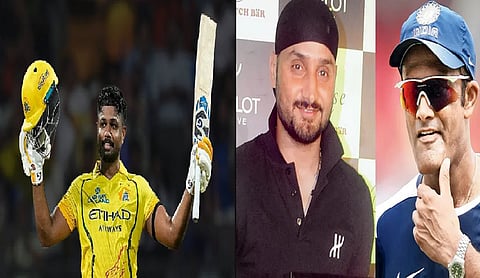 Kumble and Harbhajan hail Samson''s hundred, cite context and game awareness 