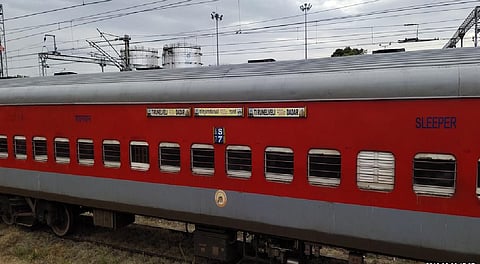 Train no. 22629 Dadar - Tirunelveli  Express (Weekly) will be regulated for 10 minutes at Nandgaon Road station.