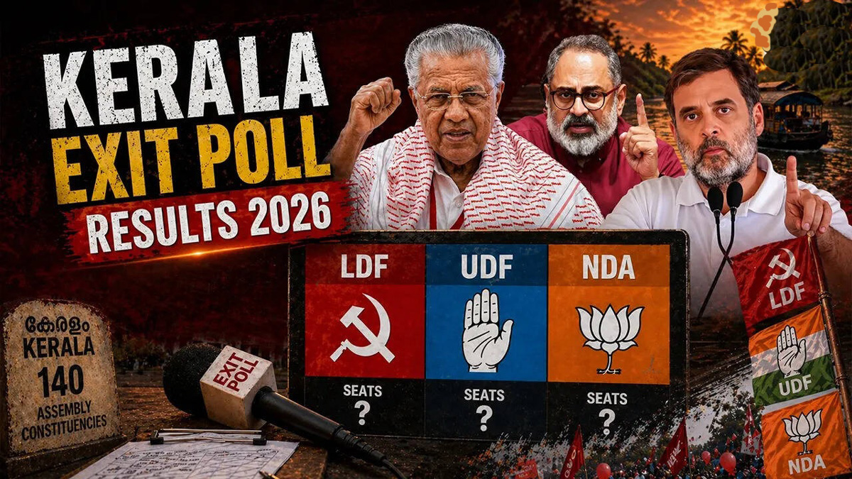 UDF welcomes exit polls; LDF and BJP disagree with predictions