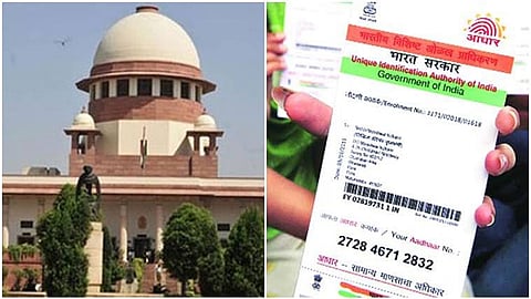 Reliefs sought in plea concerning Aadhaar require legislative intervention