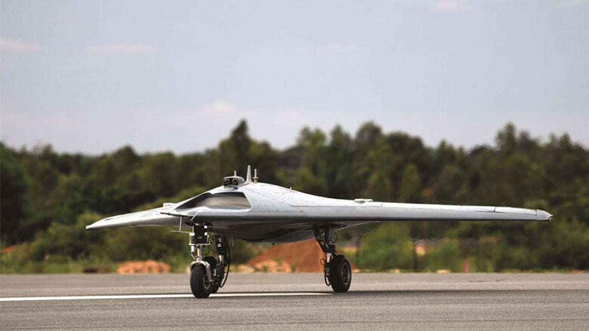 Indiafirst Uav India successfully flight tests indigenous high-speed flying-wing UAV