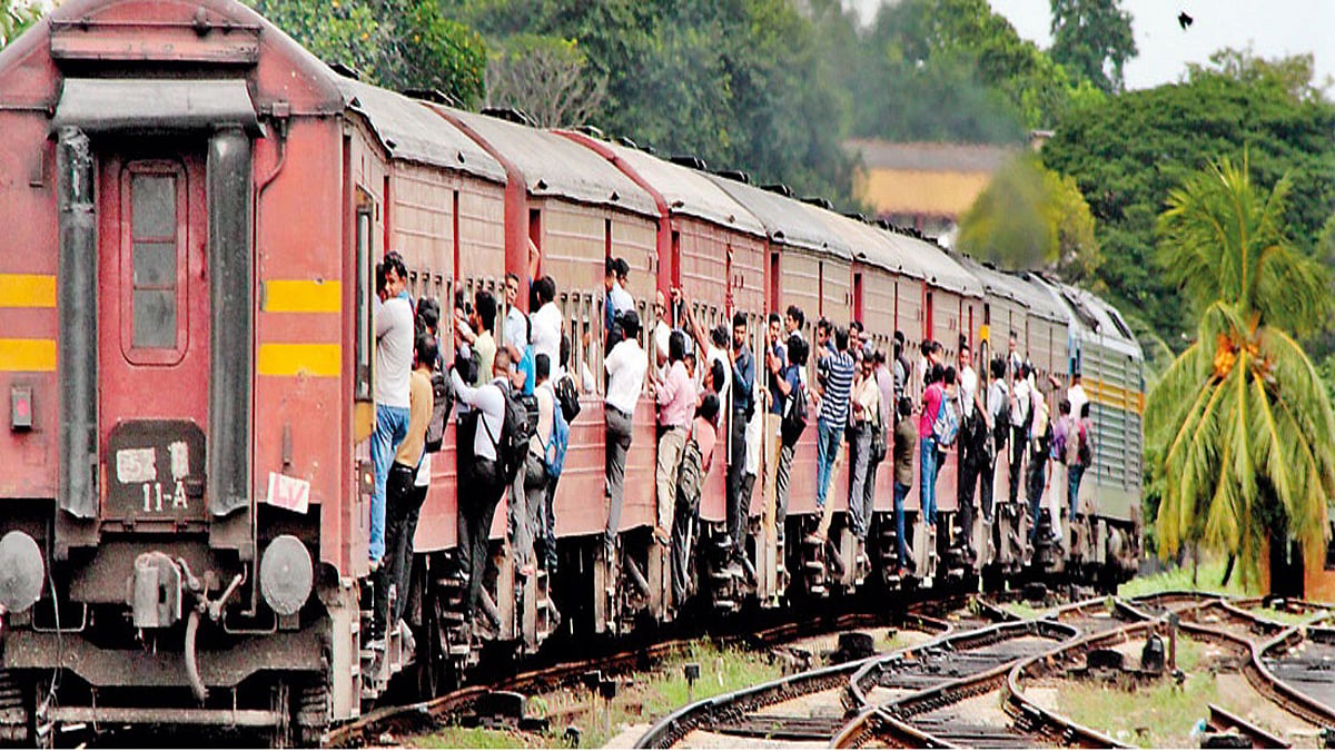 A railway union strike in Sri Lanka leaves tens of thousands of ...