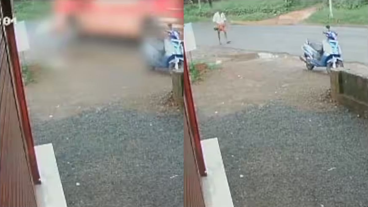 കണ്ണൂരിൽ കാൽനടയാത്രക്കാരനെ ബസ് ഇടിച്ചുതെറിപ്പിച്ചു