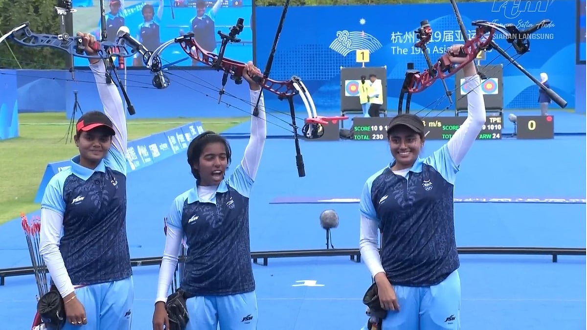 ഏഷ്യൻ ഗെയിംസിൽ സ്വർണത്തിലേക്ക് അമ്പെയ്ത് ഇന്ത്യൻ വനിതാ ടീം Indian ...