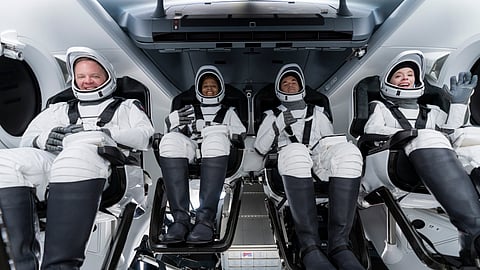 Pizza, tortillas y cordero; este fue el menú del primer vuelo comercial al espacio