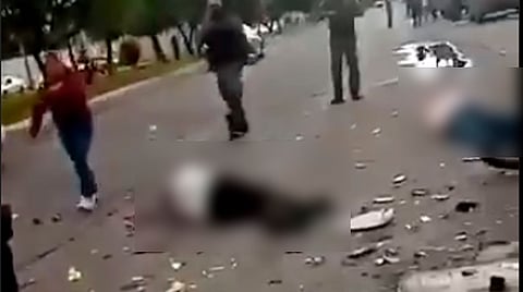 El ataque, el pasado fin de semana