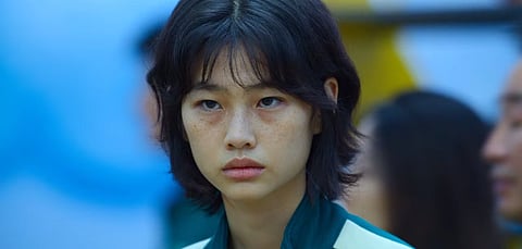 Jung Ho Yeon tuvo un tiempo el cabello rojo y fue muy reconocida en Corea por ese look