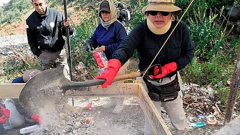 Adelantó que los resultados están siendo positivos y precisó que la policía municipal brinda seguridad al grupo de familiares de personas desaparecidas