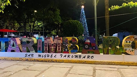 Esta navidad buscan que Tarímbaro luzca más hermoso