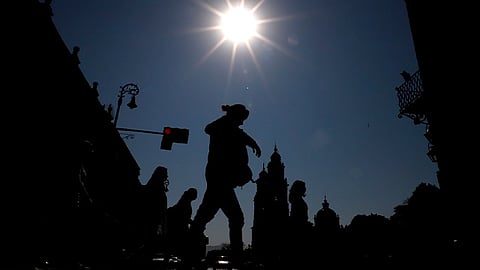 La mínima por la mañana, de 9°C