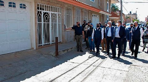 Por instrucciones del presidente Andrés Manuel López Obrador y la secretaria de Seguridad y Protección Ciudadana, Rosa Icela Rodríguez, se acudió al lugar
