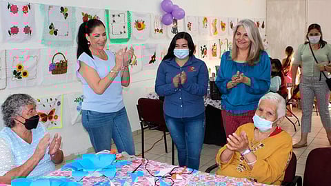 Esta feria se programó dentro del marco de la celebración del “mes de la mujer”