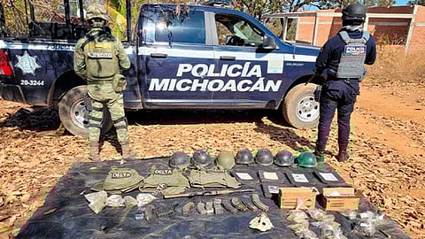 La acción se registró en una brecha que conduce a la localidad de La Calabaza
