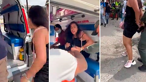 Hasta se subió a la ambulancia para conseguir la contraseña