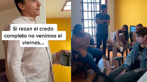 Pero finalmente les reveló que si descansarían el día viernes y que todo fue sólo una broma para tener un momento de “break”