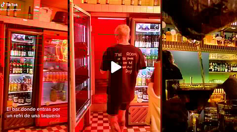 El bar se ubica cerca de Las Tarascas 