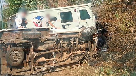 Morelia: choque entre camionetas deja 2 heridos en la avenida Madero Poniente 
