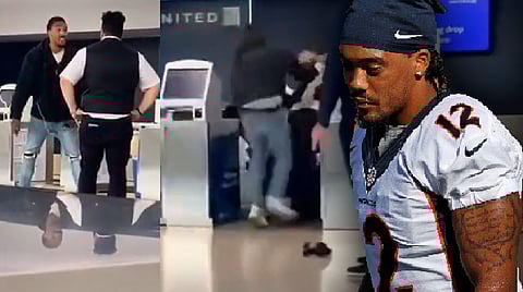 Exjugador de la NFL es arrestado por pelearse a golpes con empleado de aerolínea [VIDEO]