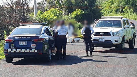La víctima tenía una herida de arma de fuego en la frente