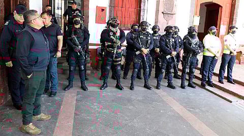 Coordina titular de SSP trabajos conjuntos con municipios de Churintzio, Panindícuaro y Tlazazalca