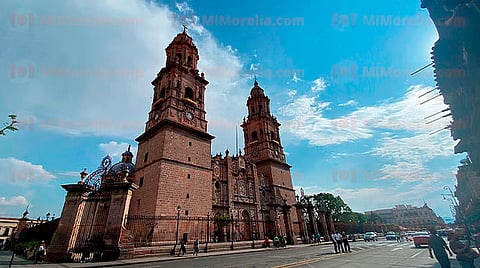 Nublado con máxima de 24°C, este jueves en Morelia