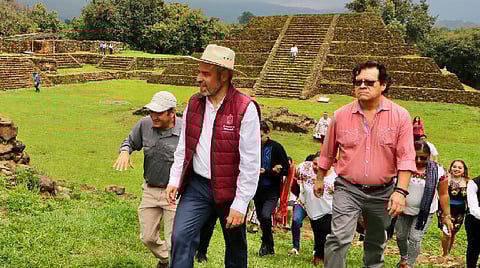 Ofrece Bedolla apoyo a Tingambato para preservar y fortalecer su patrimonio cultural