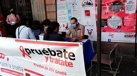 Este viernes inicia la Jornada de Lucha contra el VIH y Sida, en Morelia