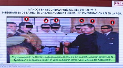 Exhibe SSPC cómo operaba red criminal de García Luna