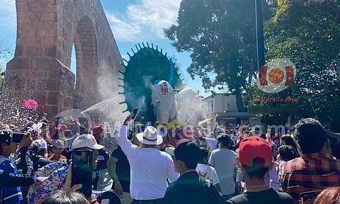 Carnaval de toritos de petate en Morelia, con saldo blanco: Cussi