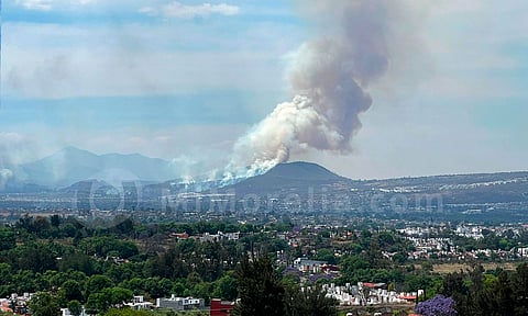 Incendio forestal entre Capula e Iratzio abarcó 5 hectáreas