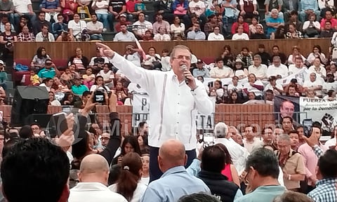 Evento de Ebrard en Morelia no fue organizado por Morena, asegura Márquez Capíz