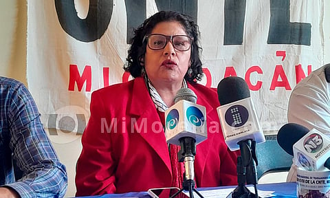 CNTE no va con ningún partido político: Eva Hinojosa