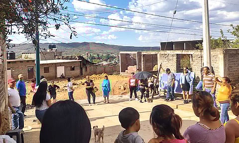 Denuncian habitantes de Capula obras mal ejecutadas 