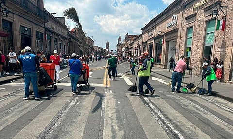 Ayuntamiento de Morelia recolecta 31 toneladas de basura tras Festejos Patrios