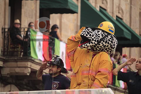 FOTOS: desfilaron en Morelia por Independencia 6 mil 140 elementos