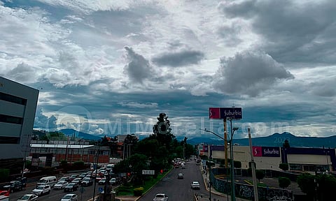 Será un jueves nublado con máxima de 27°C en Morelia, prevén