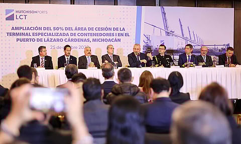 Anuncian Bedolla y Hutchinson Ports inversión de más de 220 mdd en Lázaro Cárdenas