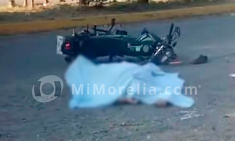 Motociclista es ultimado a tiros en la colonia La Pradera