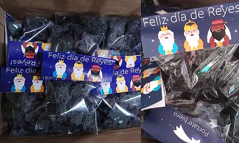 Venden carbón comestible en Morelia para niños que se portaron mal