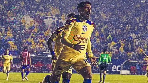Club América gana 5-0 al San Luis en el primer partido de la semifinal