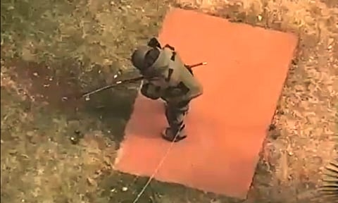 Hallan presunta granada en Torre de Pemex; ya fue retirada [VIDEO]