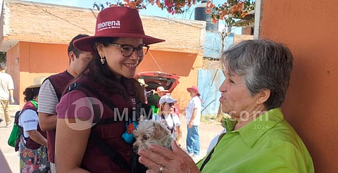 El distrito X no lo tiene ganado la oposición: Carolina Rangel