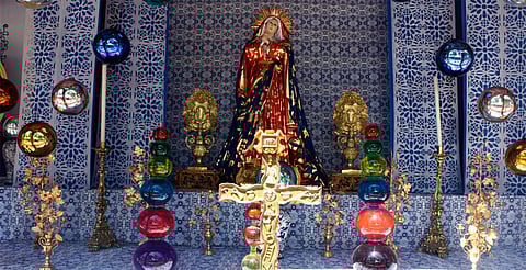 Se inaugura el Altar Monumental de la Virgen de Dolores