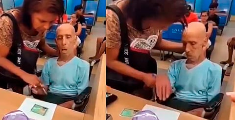Mujer intenta sacar un préstamo con el cadáver de su tío en Brasil [Video]