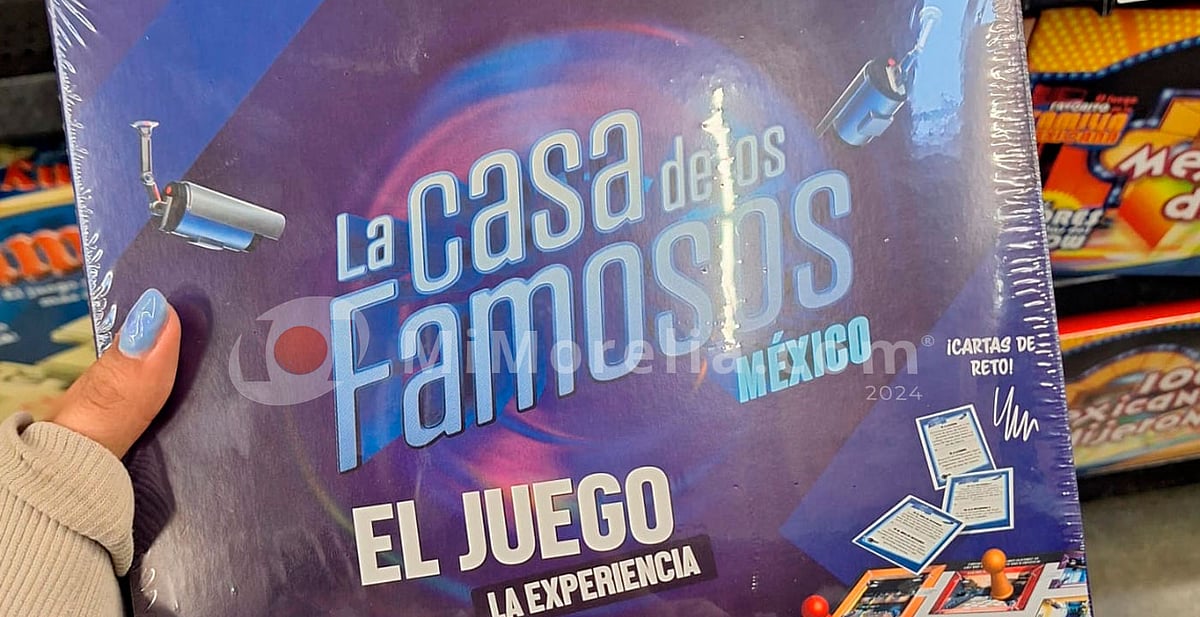 A la venta en Morelia, juego de mesa de la Casa de los Famosos México