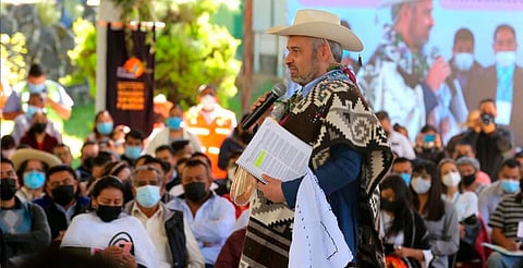 Con reforma se reconocen faenas en comunidades indígenas: Bedolla