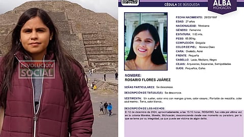 Localizan sin vida a la joven Rosario Flores Juárez en la presa de Cointzio