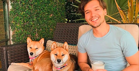 Memo Aponte reaparece en redes sociales con sus perros, tras ser acusado de maltrato animal