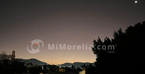 Amanece a 1°C Morelia, Michoacán 