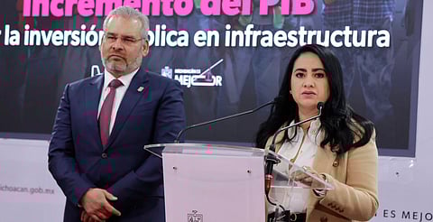 Michoacán consolida su desarrollo con inversión pública histórica: Gladyz Butanda